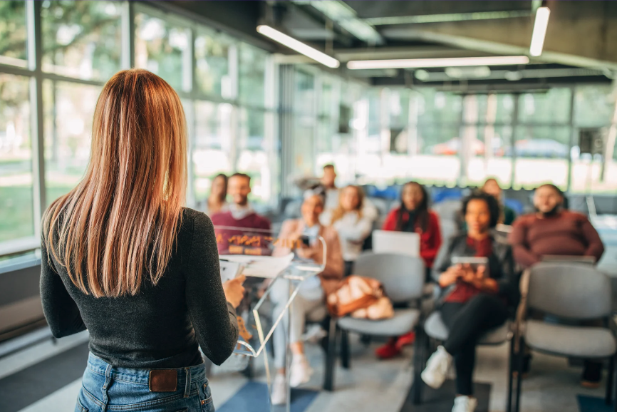 leren spreken voor publiek